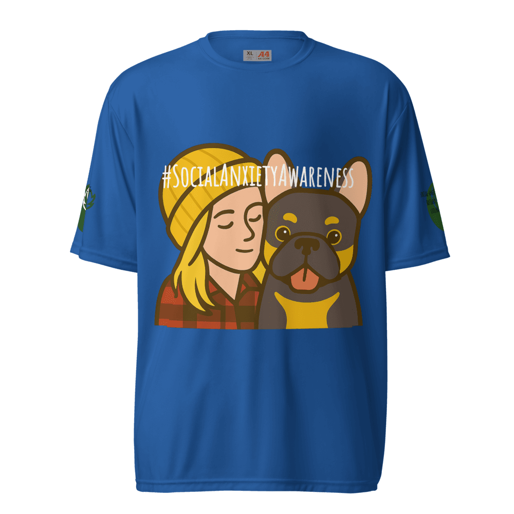 unisex-performance-crew-neck-t-shirt-n3142 with "Fear Felt Not Followed"